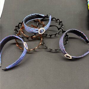 All 8 Headband, 3 with Decorative Gem Accent and 5 comb style!
